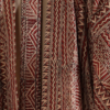 Rang - Rust Geometric Quilted Kimono Robe