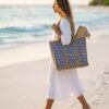 Block&Bloom - Sunflower Darbar Quilted Tote Bag
