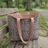 Block&Bloom - Peacock Court Quilted Tote Bag