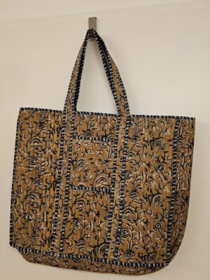 Block&Bloom - Desert Vine Quilted Tote Bag