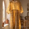 Gulzar - Haldi Midi Cotton Dress
