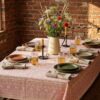 Gulbahar - Rose Jali Table Linen