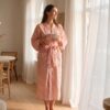 Rang - Blush Floral Kimono Robe