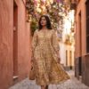 Gulzar - Haldi Midi Cotton Dress