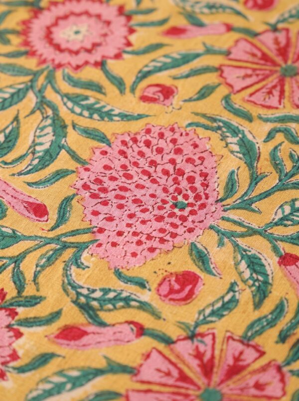 Gulbahar - Kesari Bloom Table Linen