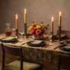Gulbahar - Sage & Saffron Table Linen