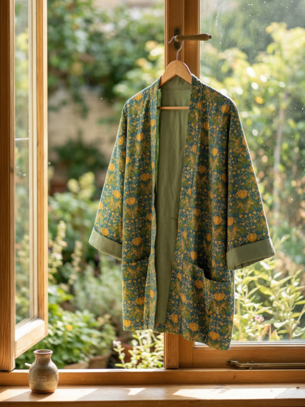 Folk&Bloom - Jade Garden Kimono Jacket