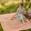 Gulbahar - Kesari Bloom Table Linen
