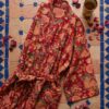 Rang - Red Botanical Kimono Robe