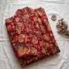 Rang - Red Botanical Kimono Robe