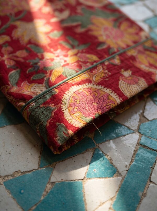 Rang - Red Botanical Kimono Robe