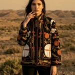 Folk&Bloom - Midnight Harvest Suzani Jacket
