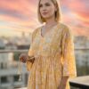 Gulzar - Basanti Midi Cotton Dress